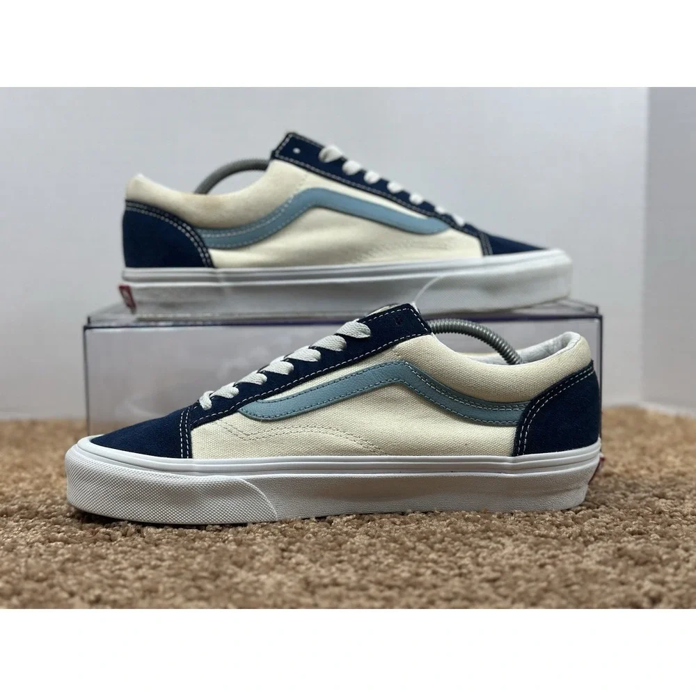 Vans Gibraltar Sea Blue Style 36 Retro Sport Sneaker Mens Sz 8 Womens Sz 9.5